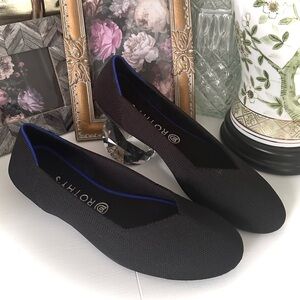 Rothy's Black The Flat ballet flats